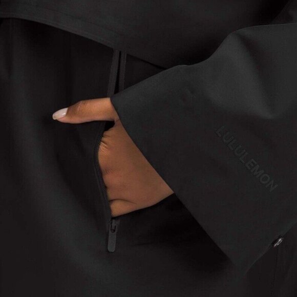 Lululemon 3 In 1 Insulated Rain Coat Jacket Parka Size 10 Black $498 Retail - Picture 8 of 14